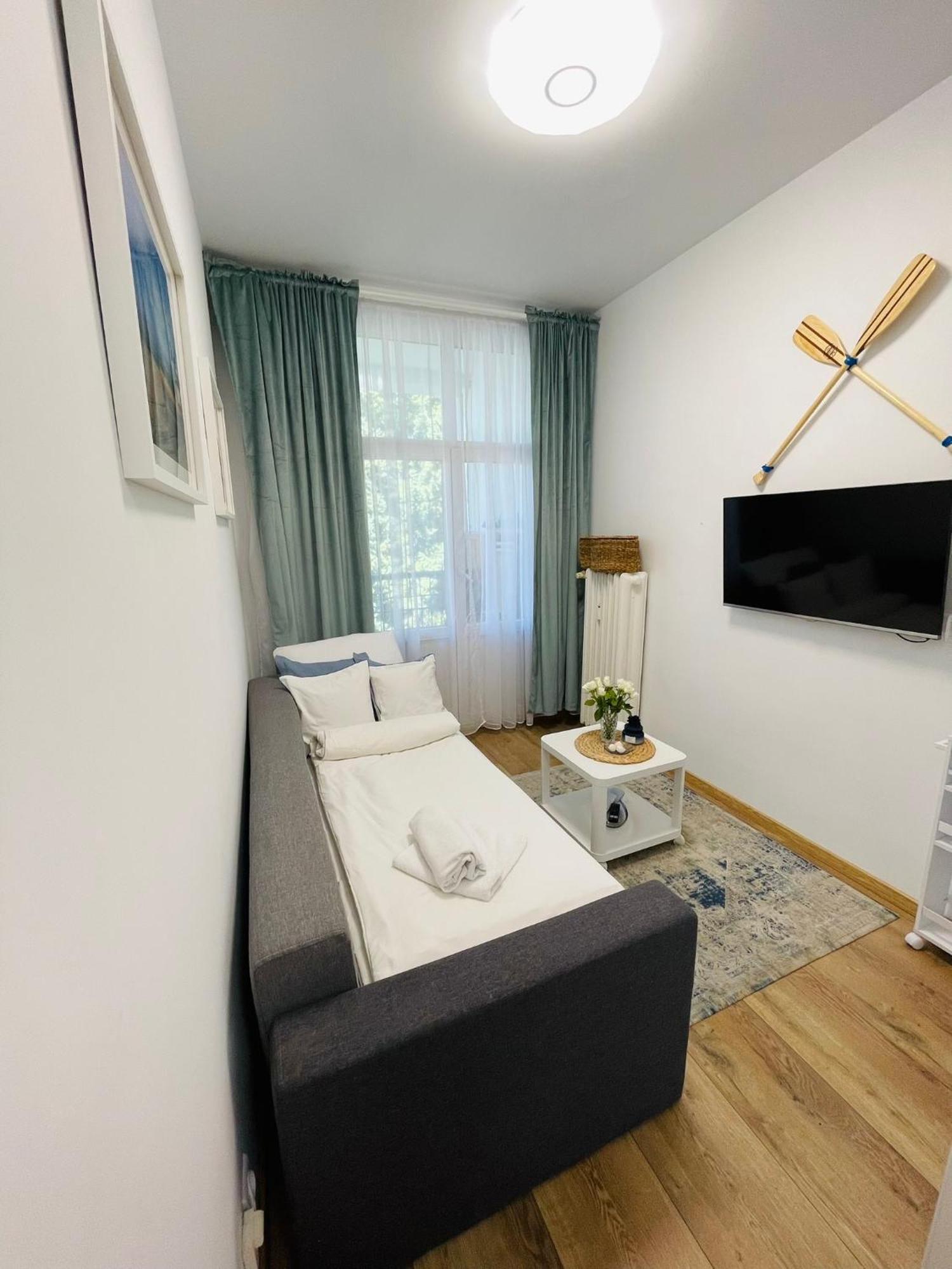 Ferienwohnung Mini Chrobrego Przy Plazy Z Loggia Zoppot Exterior foto