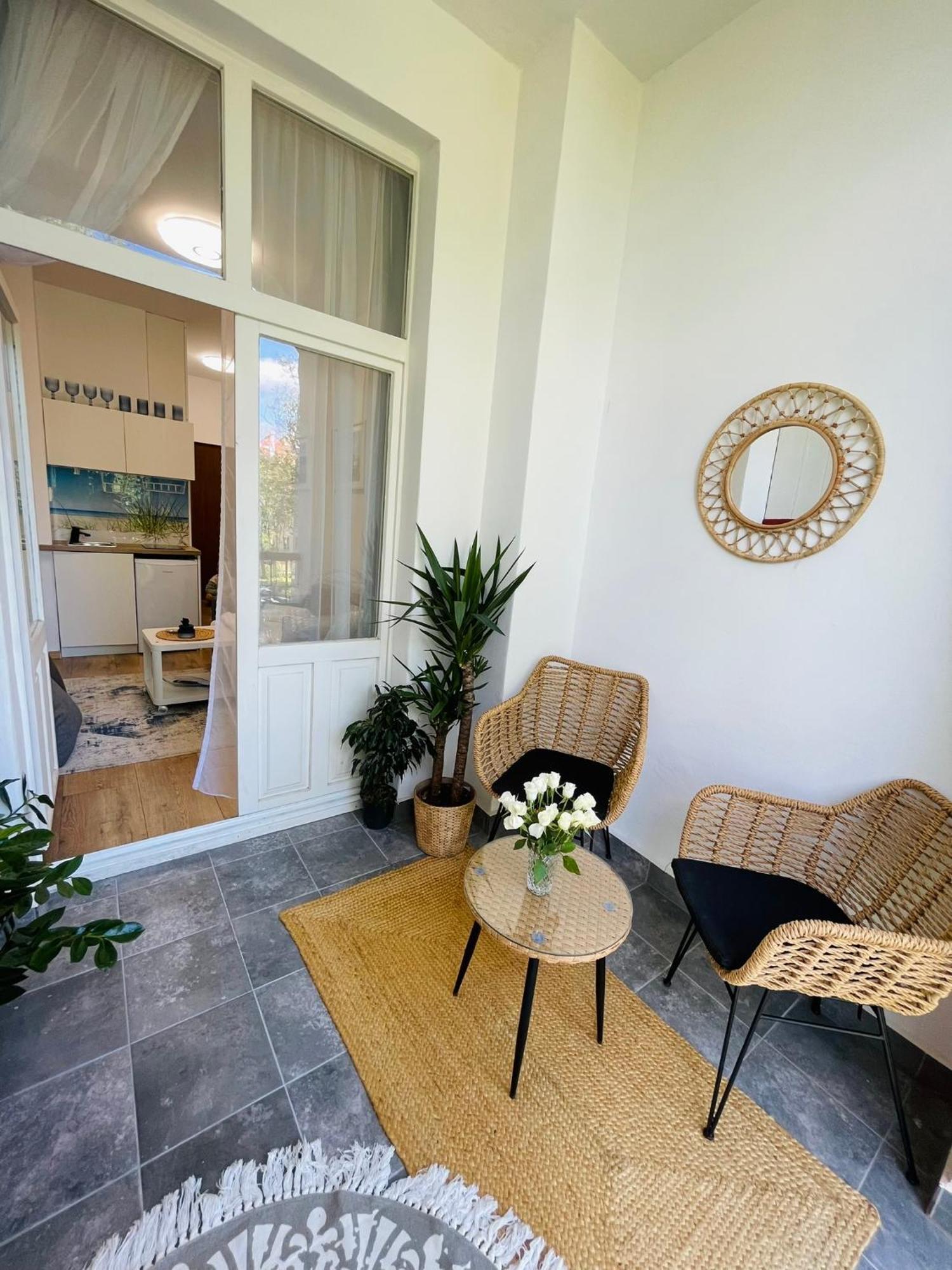 Ferienwohnung Mini Chrobrego Przy Plazy Z Loggia Zoppot Exterior foto